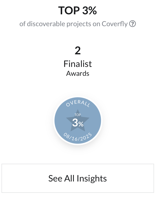 EMBEDDED in Top 3% on Coverfly.