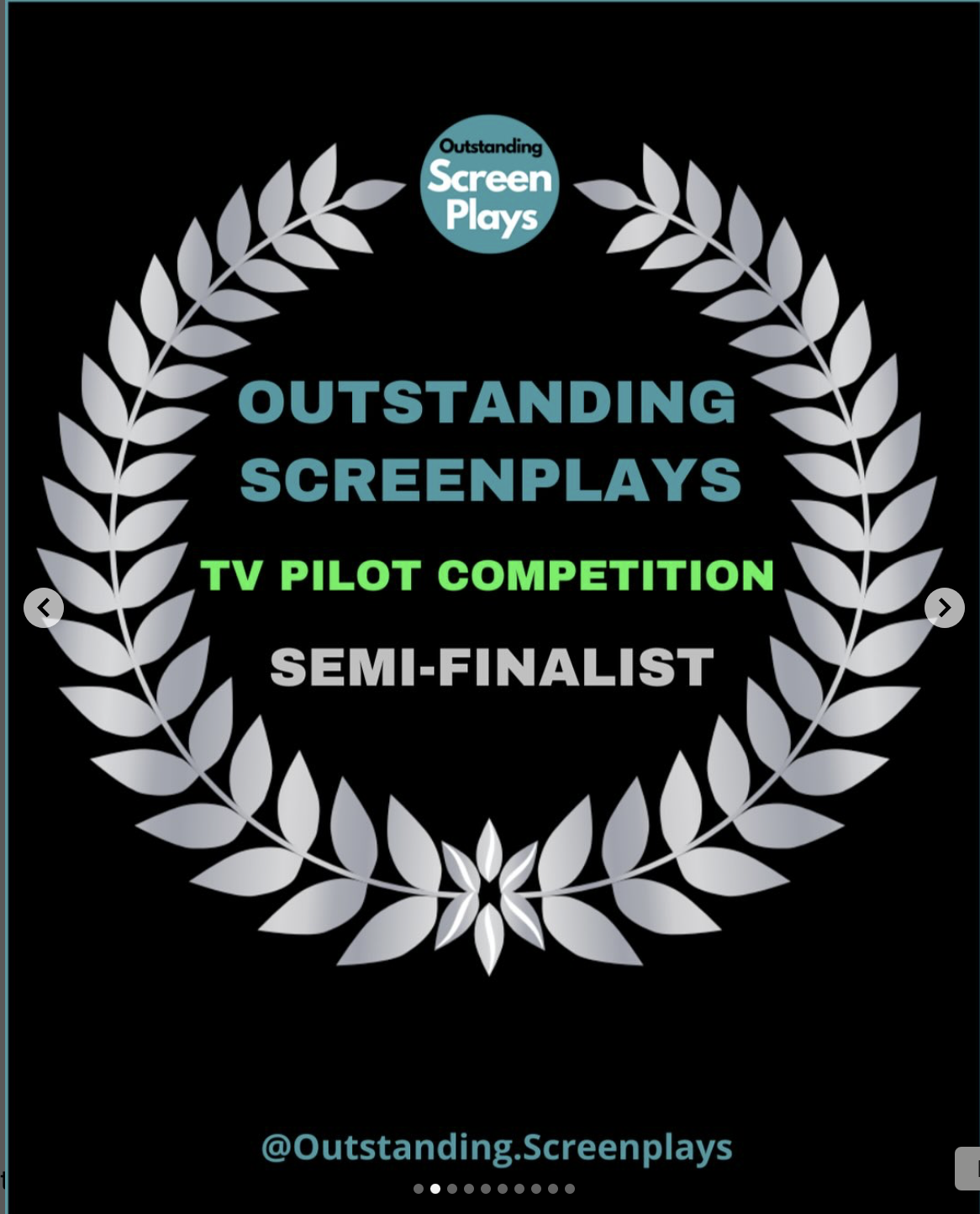 EMBEDDED Chosen as Semi-Finalist by Outstanding Screenplays.
